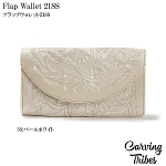 Flap Wallet 21SS �t���b�v�E�H���b�g <br>�E�H���b�g <br>�J�[�r���O�g���C�u�X<br>Carving Tribes <br>�y�J�[�r���O�V���[�Y�z