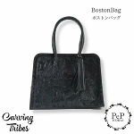 BostonBag {XgobO<br>  obO <br>J[rOgCuX<br> Carving Tribes<br> yJ[rOV[Yz